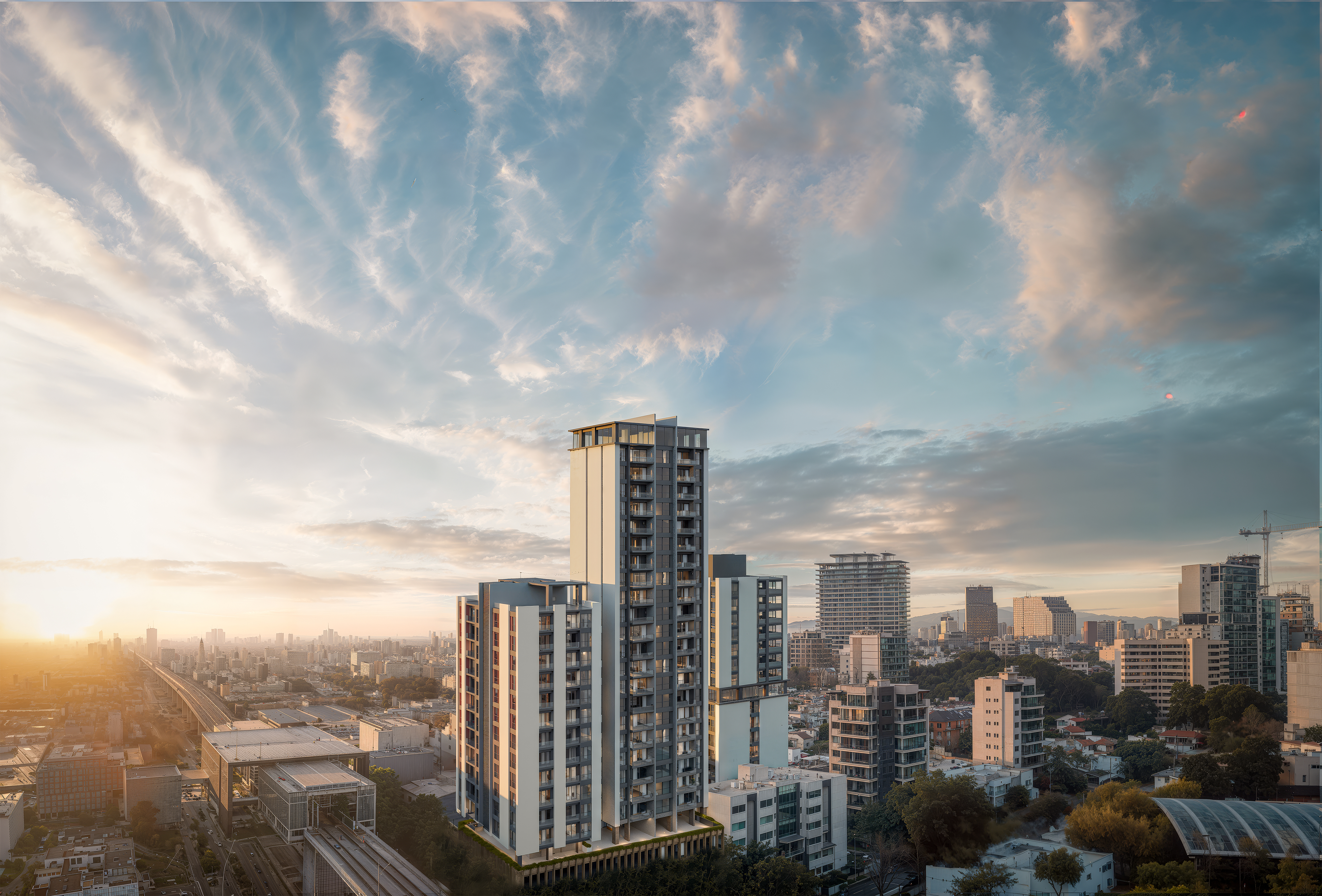 Photo of a study hall area with desks and people studying.